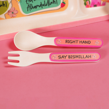 Load image into Gallery viewer, Super Muslimah Tableware set (5pcs)
