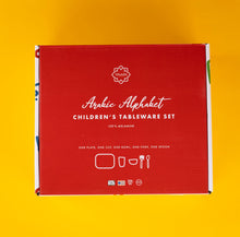 Load image into Gallery viewer, Arabic Alphabet Tableware set (5pcs)