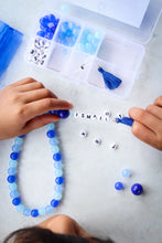Load image into Gallery viewer, DIY Personalised Tasbih making Kit - Blue