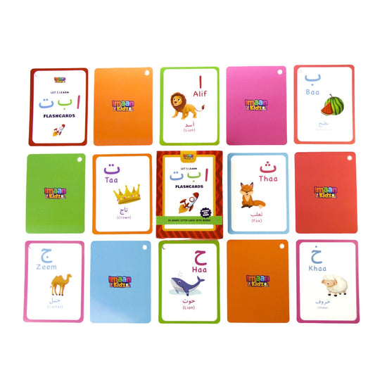 Lets Learn Arabic Alphabet - Flashcards