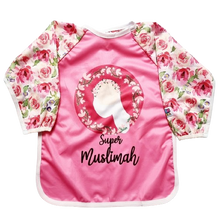 Load image into Gallery viewer, Super Muslimah Long Sleeve bib