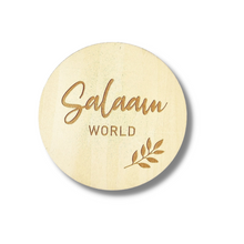 Load image into Gallery viewer, Baby Announcement Reversible Plaque