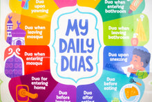 Load image into Gallery viewer, daily duas interactive talking poster educational