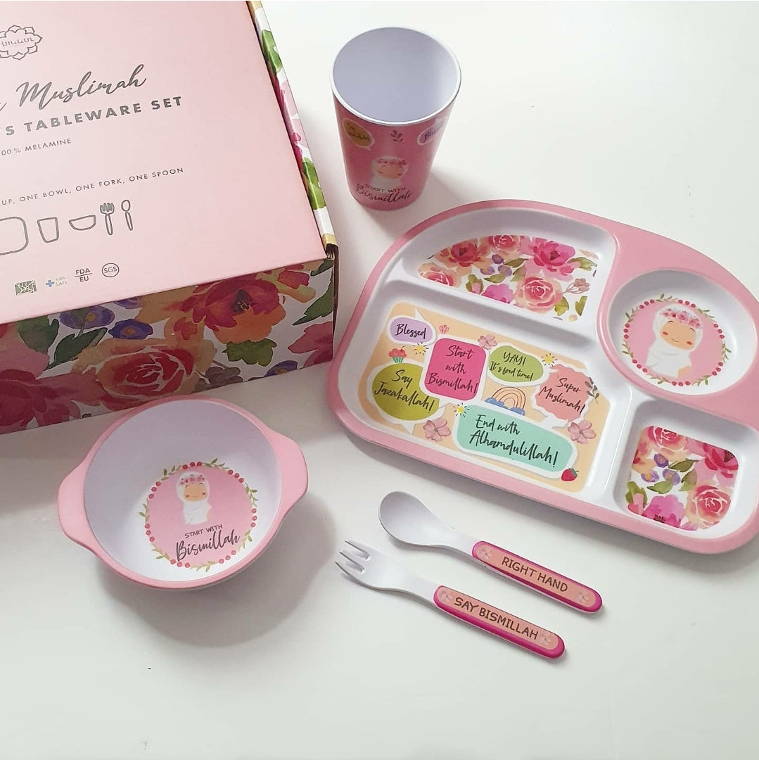 DAMAGED BOX - Super Muslimah Tableware set