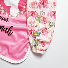 Load image into Gallery viewer, Super Muslimah Long Sleeve bib