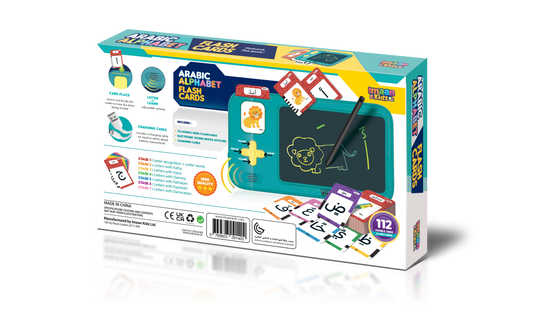 Arabic Alphabet Talking Flashcards (with LCD screen)