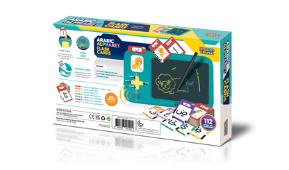 Arabic Alphabet Talking Flashcards (with LCD screen)