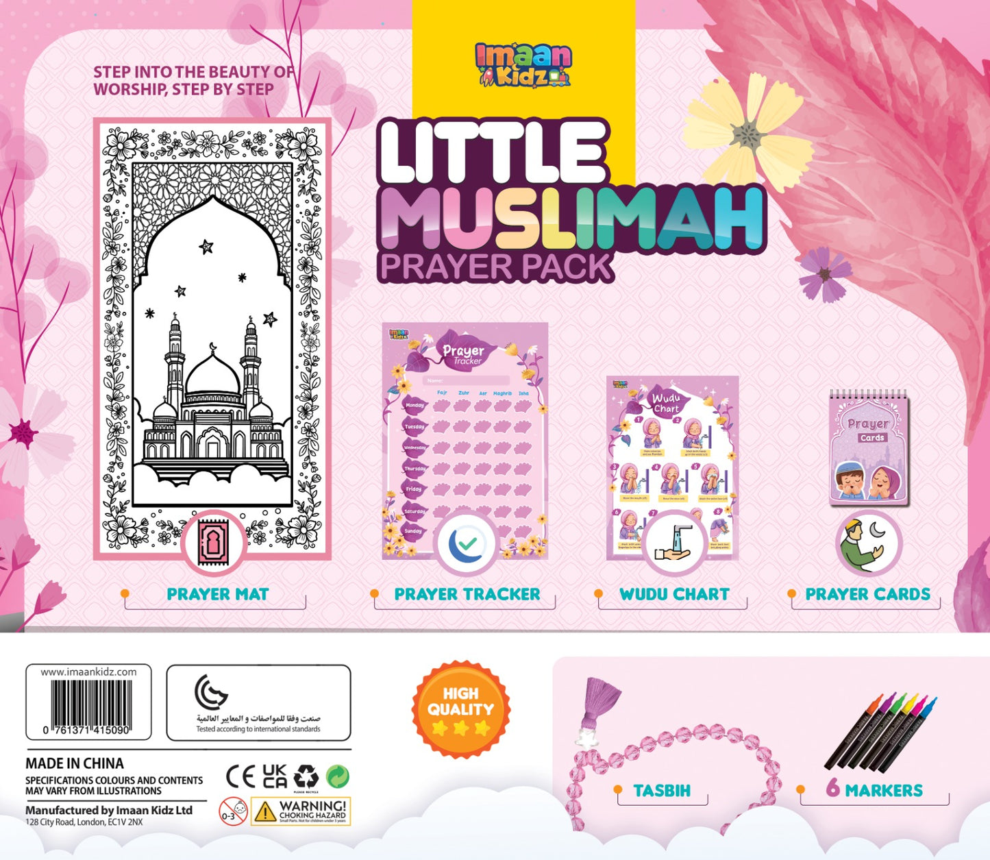 Little Muslimah prayer pack - Pink