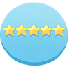 5 star reviews 