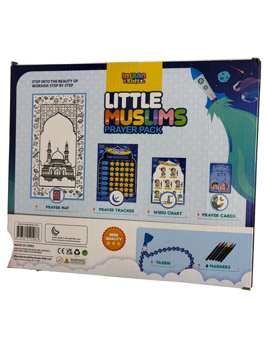 Little Muslims Prayer pack - Blue
