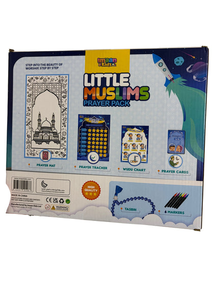 Little Muslims Prayer pack - Blue
