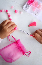 Load image into Gallery viewer, DIY Personalised Tasbih making Kit - Pink
