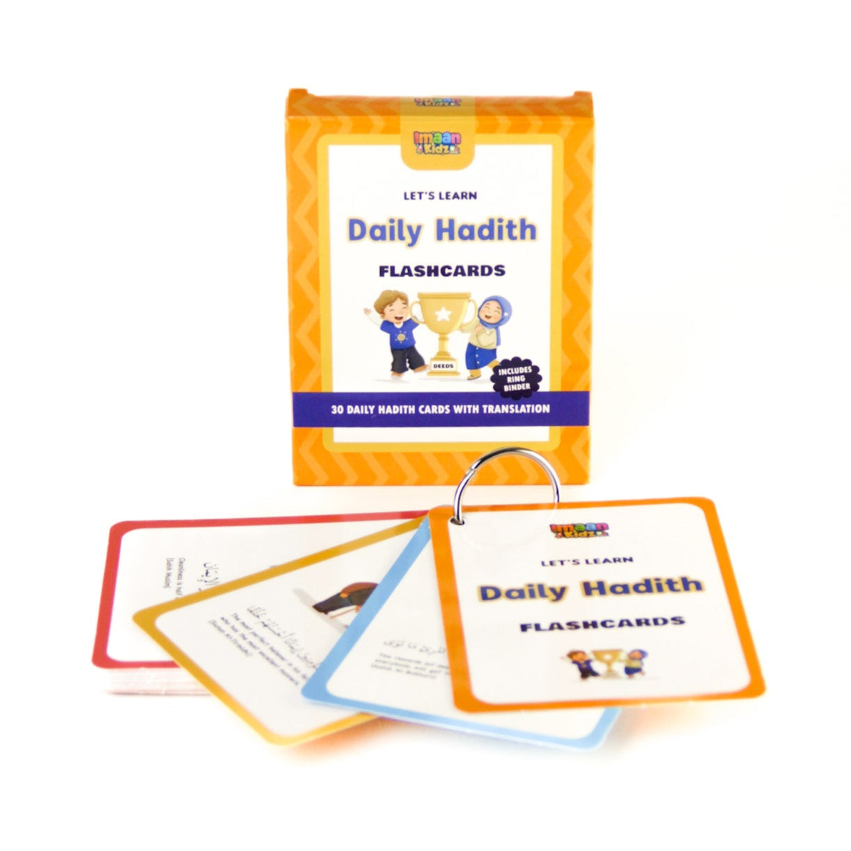 Lets Learn Daily Hadith - Flashcards – Imaan Kidz