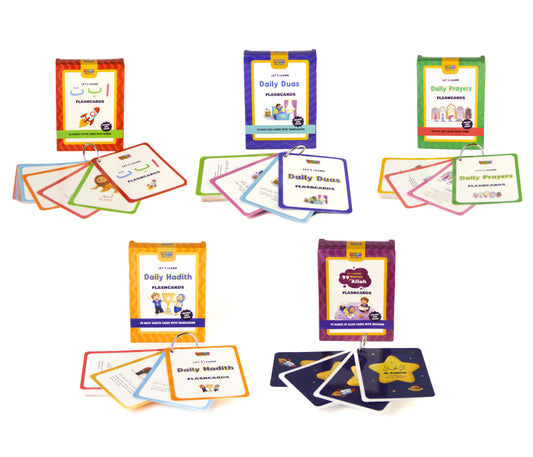 Let's Learn Flashcards Bundle - SAVE 20%