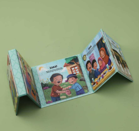 Magnetic puzzle book