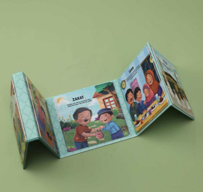 Magnetic puzzle book