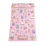 Dream Dua Do 3D Sticker Sheet - Floral theme