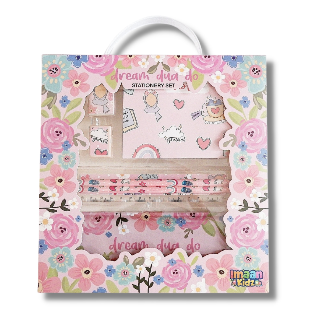 Dream Dua Do Stationery Set - Floral theme
