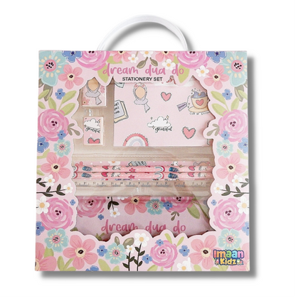 Dream Dua Do Stationery Set - Floral theme