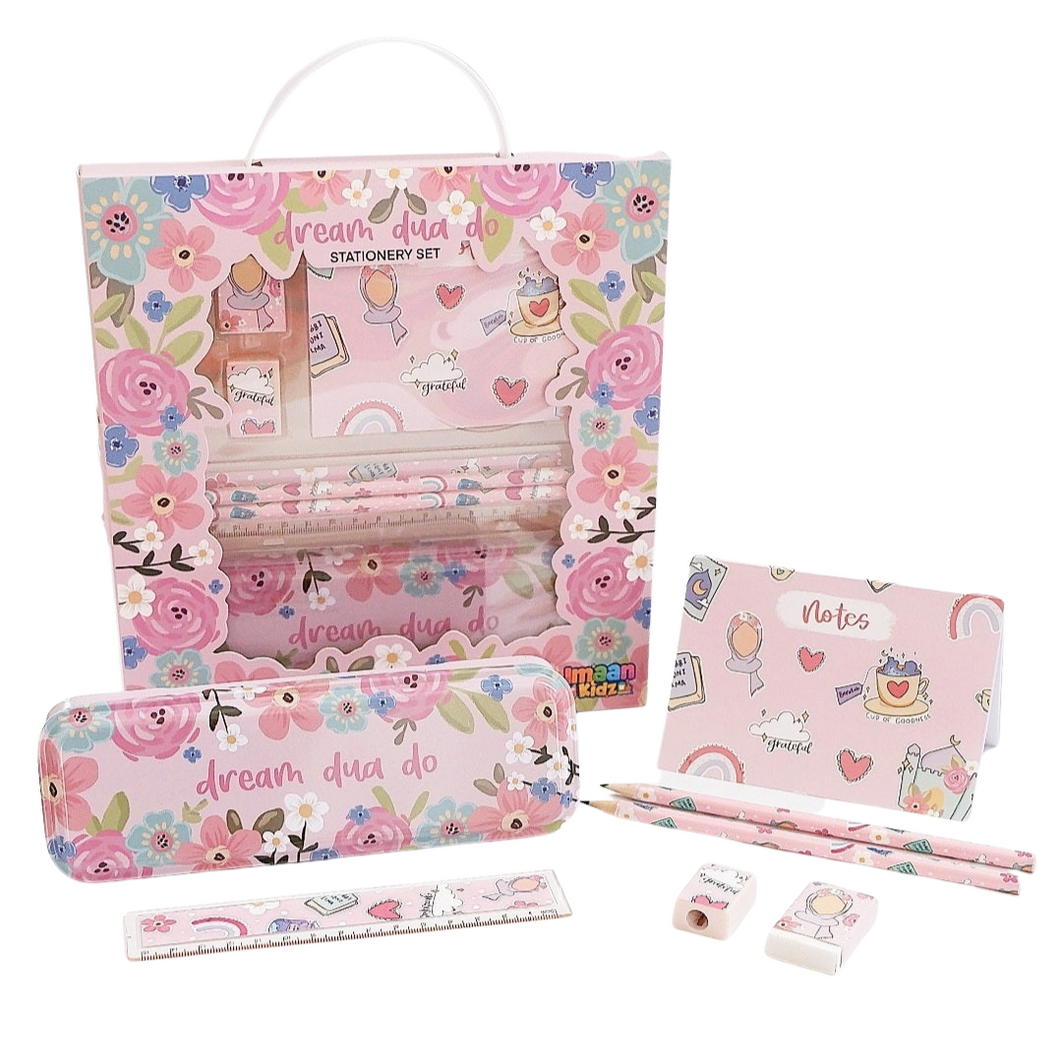 Dream Dua Do Stationery Set - Floral theme