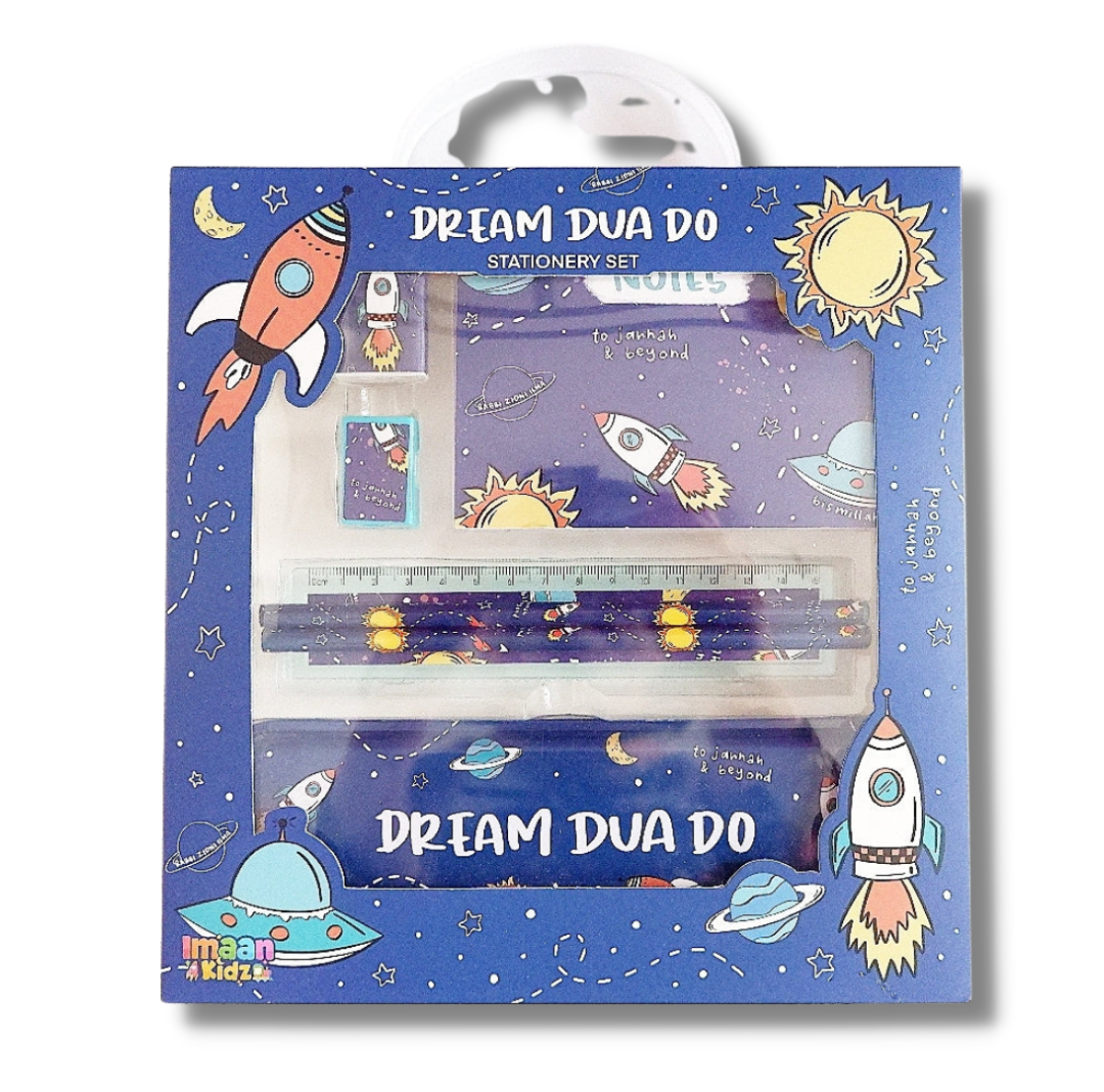 Dream Dua Do Stationery Set - Rocket theme