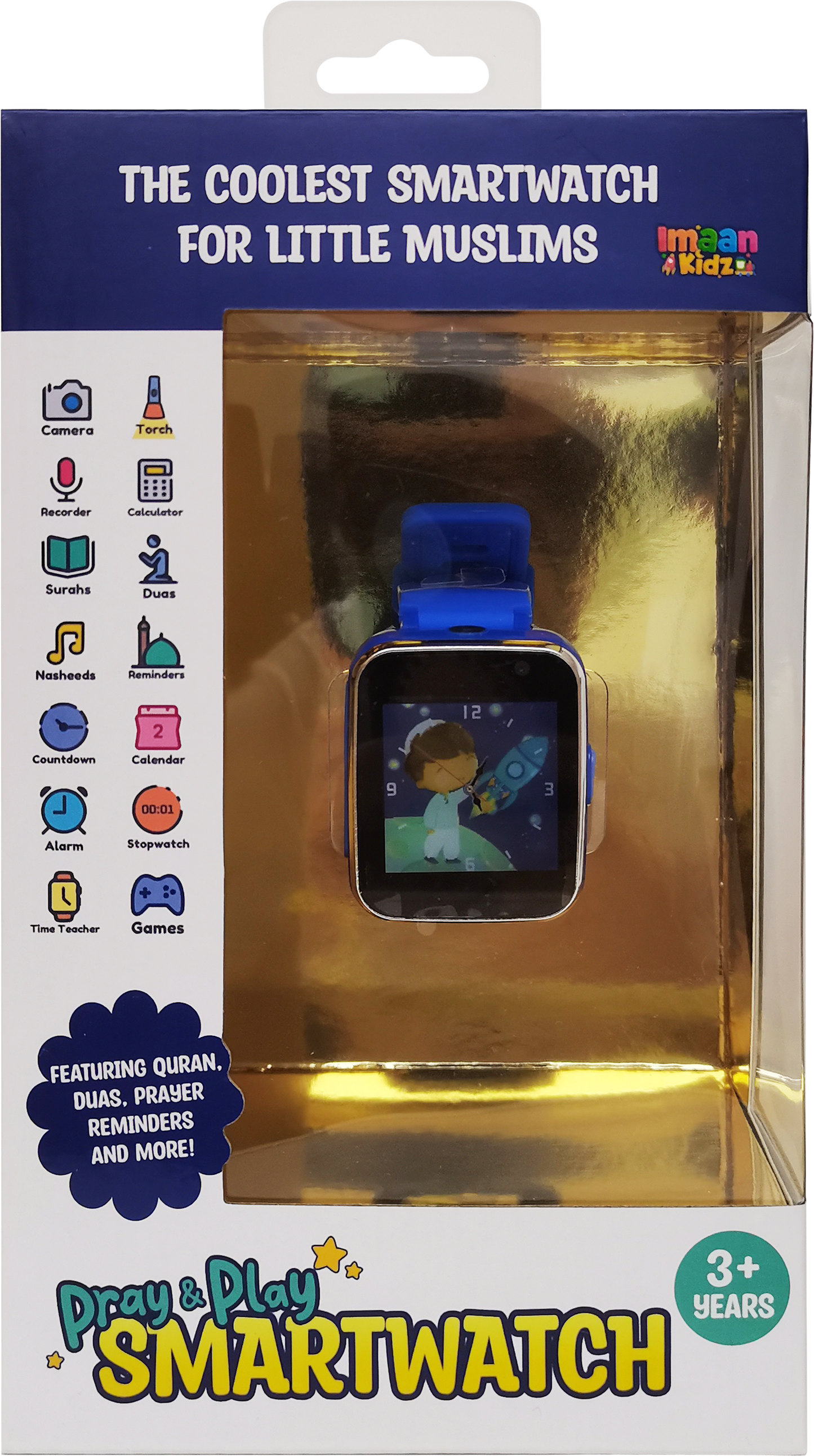 Pray & Play Kids Smartwatch - Blue
