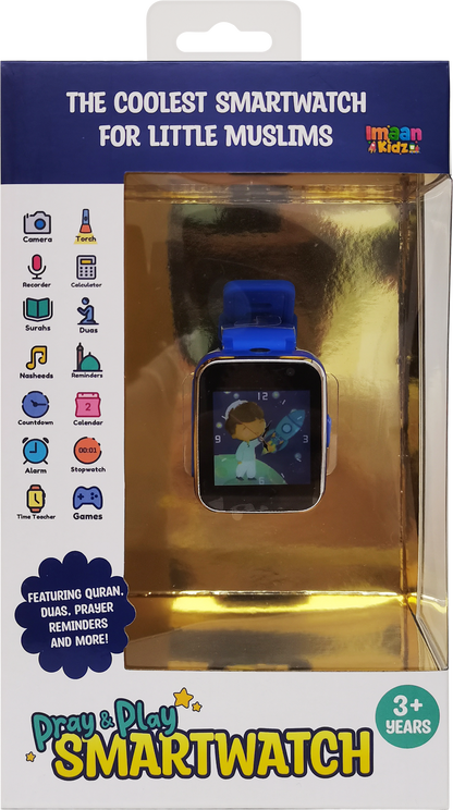 Pray & Play Kids Smartwatch - Blue
