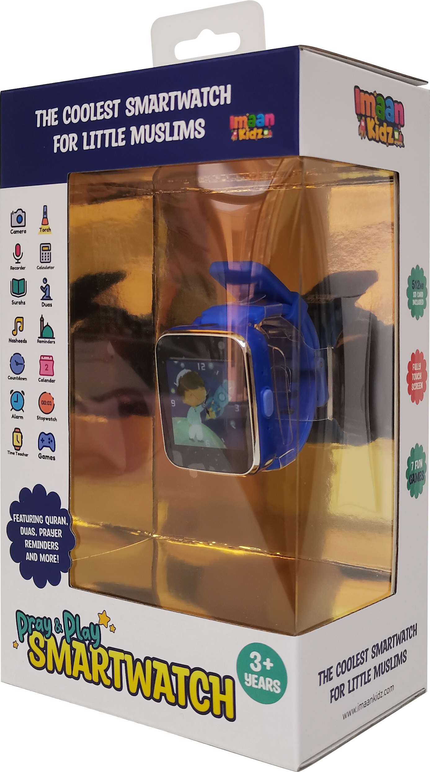 Pray & Play Kids Smartwatch - Blue