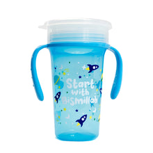 Load image into Gallery viewer, trainer sippy cup bismillah islamic gifts baby weaning gift 
