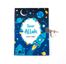 Load image into Gallery viewer, Dear Allah Secret Diary - Blue
