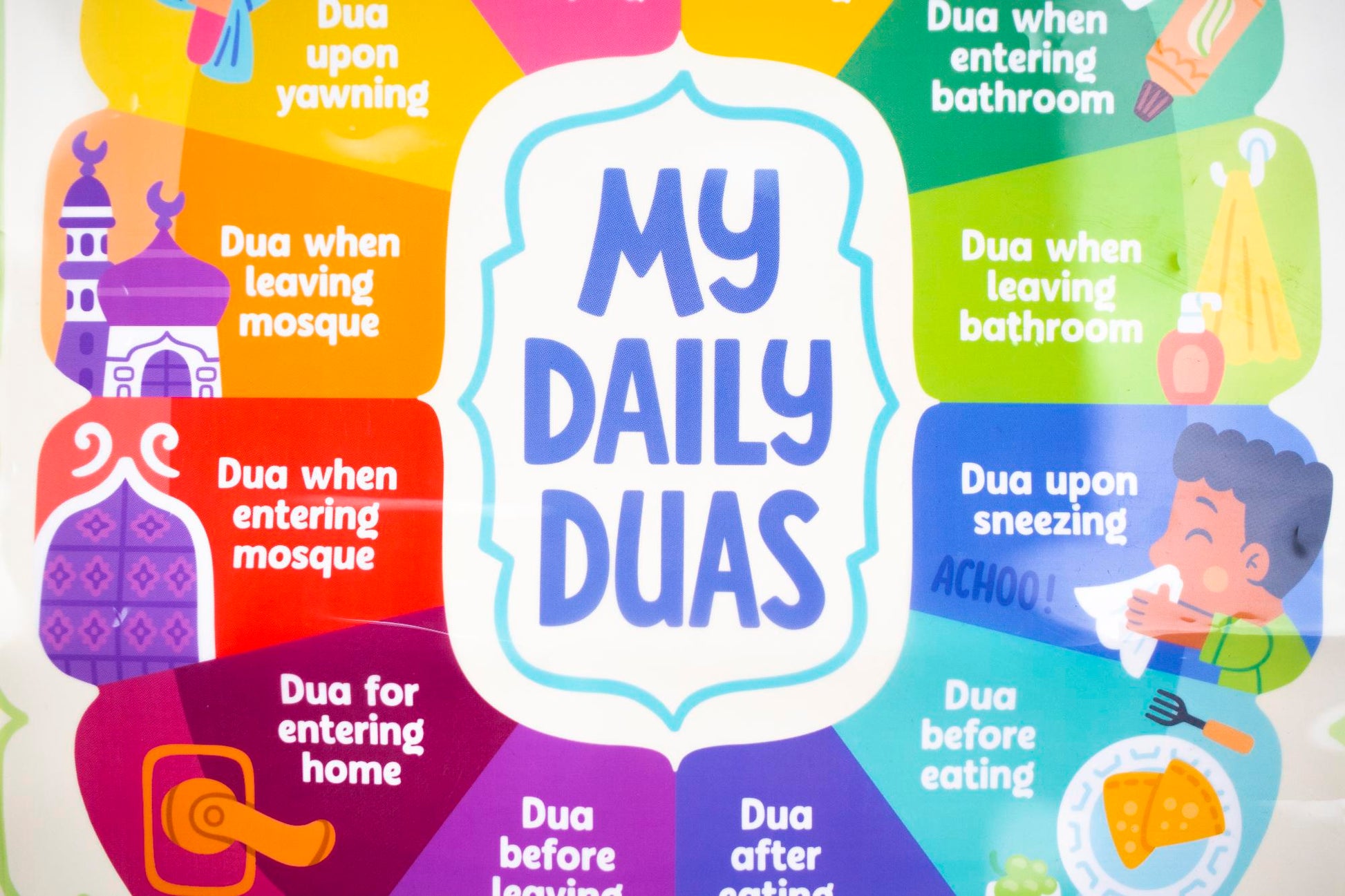 daily duas interactive talking poster educational