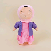 Load image into Gallery viewer, muslimah doll muslim islamic gifts soft doll eid gift
