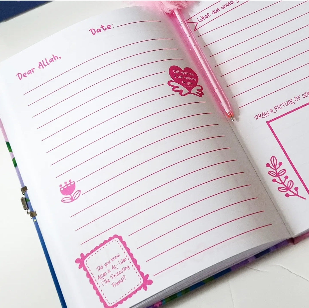 dear allah secret diary gift set islamic kids