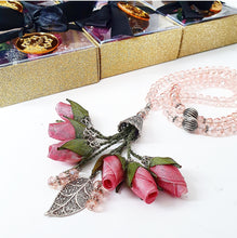 Load image into Gallery viewer, Luxury Handmade Rose Tasbih - Pink
