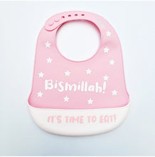 Load image into Gallery viewer, Bismillah bib - 2 pack (Light pink + Yellow)
