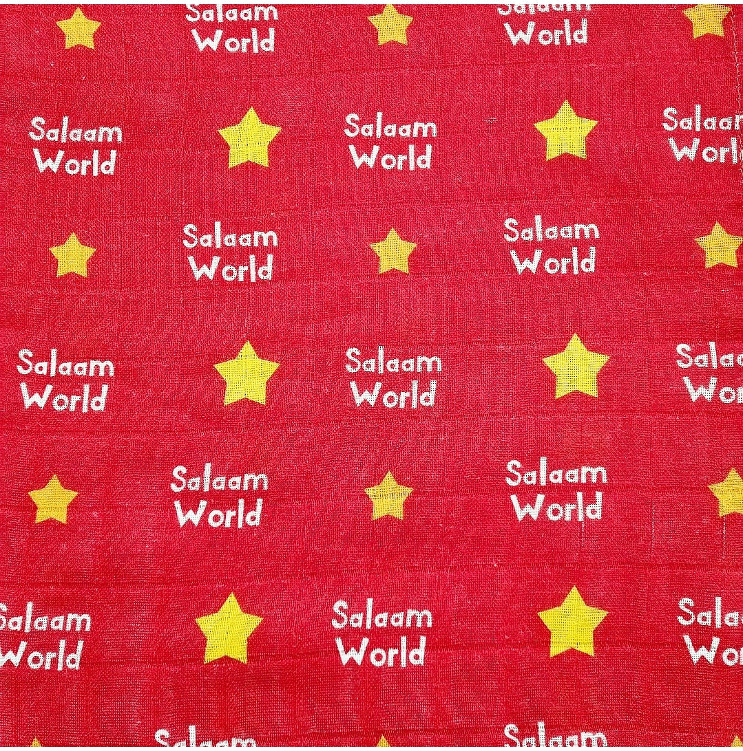 Arabic Alphabet Muslins - 3 Pack