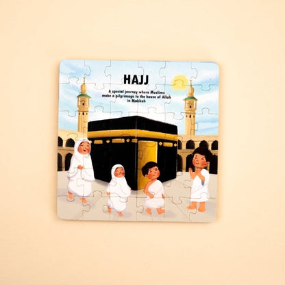 Magnetic puzzle book