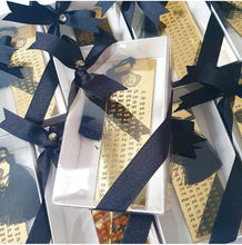 Load image into Gallery viewer, Luxury Bookmarks with Gift Box - 99 names of Allah
